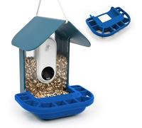 Tributary Brands - Silicone Perch Extender Compatible with Bird Buddy Feeder - 9" Wide Platform, Adds Space for Multiple Birds, Flexible & Weather-Resistant Birdbuddy Accessories