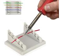 Tributary Brands Soldering Stand, Silicone Wire Holder- Pads Included, Accommodates 32AWG-16AWG Wire Diameters, Secure Positioning, Ideal for All Skill Levels