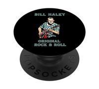 Tribute to Original Rock n Roller Bill Haley Portrait PopSockets Swappable PopGrip
