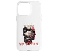 Tribute to War and Peace by Leo Tolstoy Case for iPhone 15 Pro Max