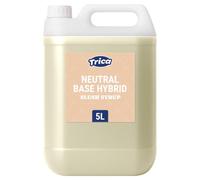 TRICA Neutral Base Hybrid Slush Syrup 5L - Concentrated Neutral Base Flavour Snow Cone Syrup for Slush Machines, 6:1 Dilution Ratio, 5 Litres