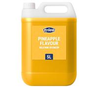 TRICA Pineapple Slush Syrup 5L - Concentrated Pineapple Flavour Snow Cone Syrup for Slush Machines, 6:1 Dilution Ratio, 5 Litres