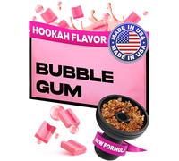tricase Shisha Flavour Nicotine Free Bubble Gum Shisha - 3.5 ounce - 100 Gram Candy Gummy Flavor - Herbal Hookah Tobacco & Nicotine Free Hookah Shisha