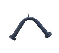 Tricep Press Down V Bar Cable Machine Attachment with Non Slip Grip for Home Gym Equipment LAT Pulldown Accessories