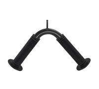 Triceps Bar - Steel Handles for Reminder with Non-Slip Grip in , Cable Reminder Accessory - For Training Triceps Backs Convergence at Home