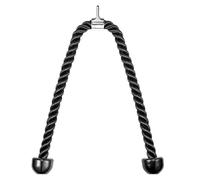 Triceps Rope Pull Down Cable Rope Tricep Cord Workout Exercise Back Fitness Strength Bodybuilding Training Gym Equipment Unisex(120cm)