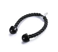 Triceps Rope Pull Down Cable Rope Tricep Cord Workout Exercise Back Fitness Strength Bodybuilding Training Gym Equipment Unisex(70cm)
