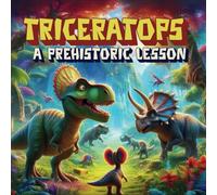 Triceratops: A Prehistoric Lesson.: Books about controlling emotions for kids. Dinosaur story book for kids 2-4, 5-7. Gift for boy.