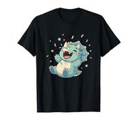 Triceratops Birthday Laughing Baby Dino Party T-Shirt