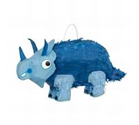Triceratops Dinosaur 3D Pinata (48cm x 29cm) - Ultimate Party Accessory for Kids - Perfect for Kids Birthday Celebrations & Jurassic-Themed Events - 1 Pc