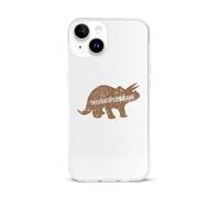 Triceratops Dinosaur Compatible with iPhone 15/15 Plus/15 Pro/15 Pro Max Phone Case TPU Protective Cover Shockproof Anti-Scratch