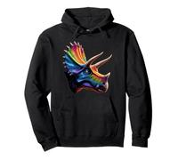 Triceratops Dinosaur I Love Dinosaurs Dino Cute Triceratops Pullover Hoodie