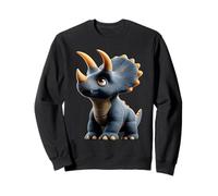 Triceratops Dinosaur I Love Dinosaurs Dino Cute Triceratops Sweatshirt