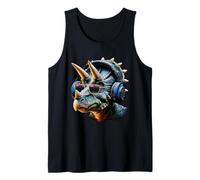 Triceratops Dinosaur I Love Dinosaurs Dino Cute Triceratops Tank Top