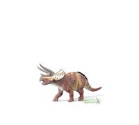 Bigjigs Toys Collecta Triceratops Dinosaur Toy With Movable Jaw, Hand Painted, Pink