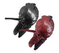 Triceratops Ghost Whistle - Aztec-Style Death Whistle For Camping, Hiking & Halloween | Terrifying Horror Sound Survival Tool For Outdoor Scaring, Prank Toys &