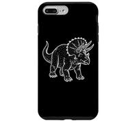 Triceratops Illustration Dinosaur Case for iPhone 7 Plus/8 Plus