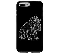 Triceratops Illustration Dinosaur Case for iPhone 7 Plus/8 Plus