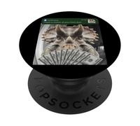 Triceratops There Is Motion At Your Front Door Dinosaur Dino PopSockets Adhesive PopGrip