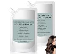 Tricholoy Anti-Hair Fall & Less Shedding & Volumizing Shampoo, With Biotin & Promotes Hair Growth, Oil Control, Strengthens Roots & Oil Scalp Nourishment For Women Men (2pcs)