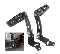 TrichTu Mount Aluminium and Adjustable Highway Road Pegs Footrest extension Fits for 2010-2019 Can-Am Spyder RT W/Factory Floorboard,Black