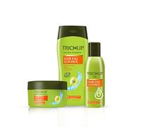 Trichup Anti Hair Loss Kit - Hair Fall Control Oil (200ml), Shampoo, Cream (3-Pack)