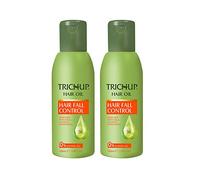 TRICHUP Hair Fall control Hair Oil with Sesame Oil, Licorice, Amla & Bhringaraj (2 x 100ml)