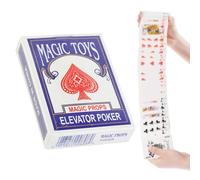Trick Cards, Standard Playing Cards Set - Compact Size Magic Tricks for Teaching Family Evenings Stage Performances Close Magic
