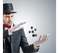 Trick Dice Set - Child Dice Toy | Table Board Games Dices, Magic Props, Visual Effects:, Educational Math Toy, Classroom Learning Tool for School Performances, Board Games, Activity Events, Part