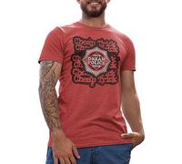 Trick Dream Police Tour Red Heather Adult Front/Back T-Shirt Tee