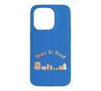 Trick Or Read Spooky Season Bookworm Reader Halloween Costum Case for iPhone 15 Pro