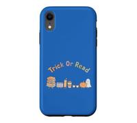 Trick Or Read Spooky Season Bookworm Reader Halloween Costum Case for iPhone XR