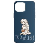 Trick Or Sleep! Funny Lazy Kawaii Sloth Halloween Pun Case for iPhone 16 Pro Max
