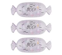 Trick or Sweet Platter - Boo - Pack of 3 - with Two Cute and Colourful Slogans - Your Halloween Party Will Be a Spooktacular Success with This Food Platter