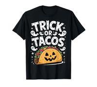 Trick Or Tacos Halloween Taco Lovers Funny Costume T-Shirt