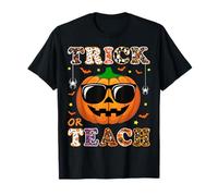 Trick Or Teach Halloween Shirt Pumpkin Happy Halloween T-Shirt