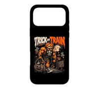 Trick or Train Pumpkin Bodybuilder Halloween Workout Case for iPhone 17 Pro Max
