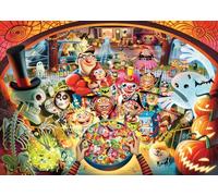 Trick or Treat 1000 piece Jigsaw Puzzle for Adults and Kids Age 12 and Up26x38cm