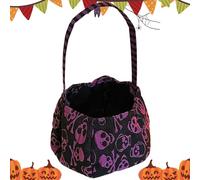 Trick or Treat Bag-Halloween Sweet Carrier, Festive Treat Container | Lightweight Portable Sack, Stylish Themed Design, for Halloween Celebrations, Ideal Photoshoots, Adventure