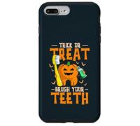 Trick Or Treat Brush Your Teeth Jack O' Lantern Halloween Case for iPhone 7 Plus/8 Plus