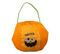 Trick or Treat Bucket, Candy Bucket, Personalized Design Spacious Capacity Material Easy Carry, Festival Decoration for Night Cosplay Home Photo Adventures Family Goodies Outdoor Kids Holiday