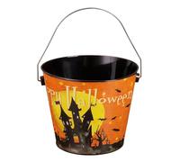 Trick or Treat Bucket,Halloween Buckets for Kids - Cute Halloween Candy Holder, Halloween Treat Bucket,Portable Candy Bucket Holder with Halloween Decorations for N, L, Consulte la descripción