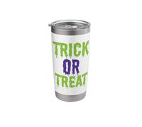 Trick or Treat Halloween Stainless Steel Insulated Tumbler