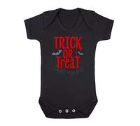 Trick Or Treat Smell My Feet Bats Halloween Statement Baby Grow Vest, 3-6 Months, Black