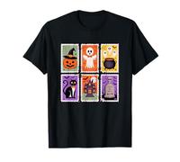 Trick Or Treat Spooky Halloween Stamps Design T-Shirt