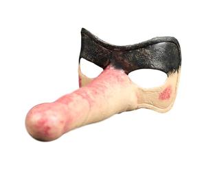 Trick Or Treat Studios A Clockwork Orange Alex Droog Mask, Multicolor, One size