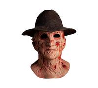 Trick Or Treat Studios A Nightmare on Elm Street 4: The Dream Master Deluxe Latex Mask with Hat Freddy Krueger