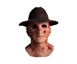 Trick Or Treat Studios A Nightmare on Elm Street 4: The Dream Master Deluxe Latex Mask with Hat Freddy Krueger