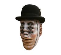 Trick Or Treat Studios Deluxe Mask with Derby Hat Vertigo Blurry Vision Horror