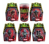 Trick Or Treat Studios GWAR Action Figures, 5-Inch Scale Berserker Bundle, Collectible Character Set with Spew Tank, Build-a-Figure Oderus Urungus